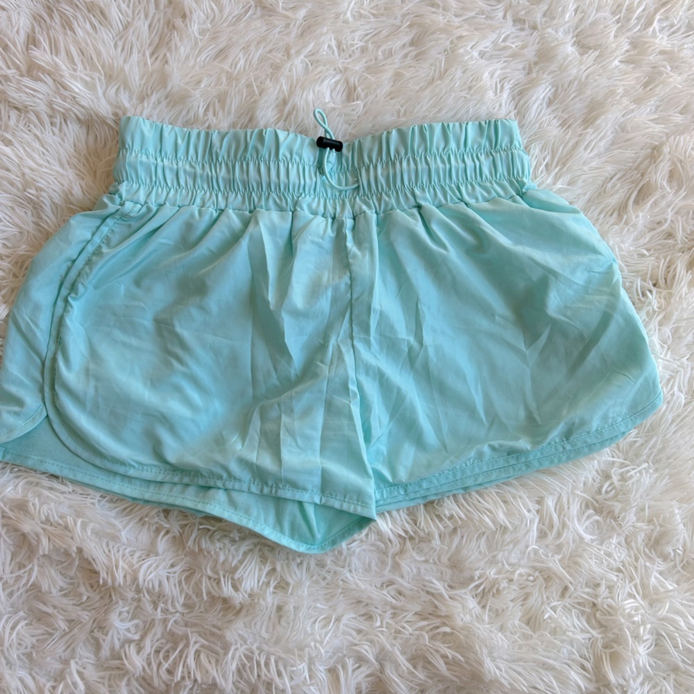 Running Shorts- Forever 21 - Size Small - Light Blue
